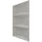 Ekena Millwork 19 5/8in. W x 19 5/8in. H Traditional EnduraWall Decorative 3D Wall Panel Covers 2.67 Sq. Ft. WP20X20TRFCP - alternate 4